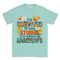 Seafoam I've Survived Too Many Storms Classic Tee - texasbilliewilder