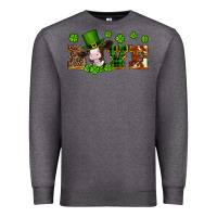 Charcoal Heather st patricks love heifer Premium Sweatshirt - Artiststas