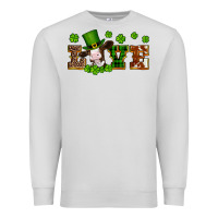 Dove Grey st patricks love heifer Premium Sweatshirt - Artiststas