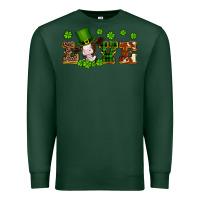 Sports Green st patricks love heifer Premium Sweatshirt - Artiststas