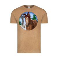 Vintage Camel Horse Christmas Vintage Tee - RanaPortraitStore