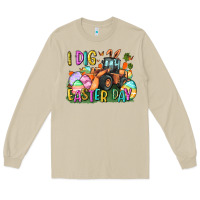 Mushroom I dig Easter Day Long Sleeve Tee - CowGirlArtShop