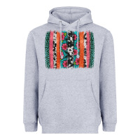 Heather Grey easter spring floral brushstroke Heavyweight Hoodie - Artiststas
