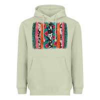 Matcha easter spring floral brushstroke Heavyweight Hoodie - Artiststas