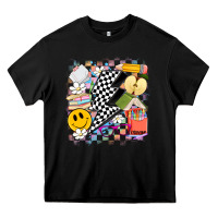 Black retro teacher Heavy Core Tee - Artiststas