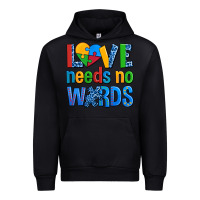 Black love needs no words autism Urban Hoodie - AdoDesignShop