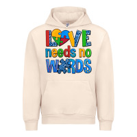 Sandshell love needs no words autism Urban Hoodie - AdoDesignShop