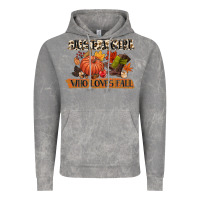 Cloud Rock just a girl who loves fall Vintage Hoodie - CowGirlArtShop