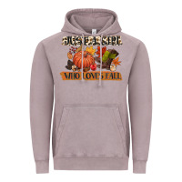 Vintage Zinc just a girl who loves fall Vintage Hoodie - CowGirlArtShop