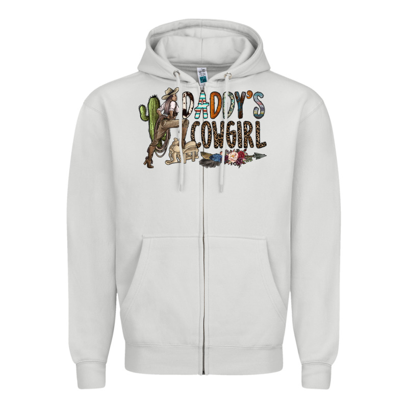 Daddy's Girl Zipper Hoodie by SublimationCraftShop | Teevron