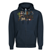 Navy daddy's girl Zipper Hoodie - SublimationCraftShop