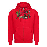 Red daddy's girl Zipper Hoodie - SublimationCraftShop