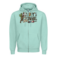 Seafoam daddy's girl Zipper Hoodie - SublimationCraftShop