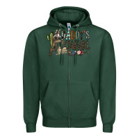 Sports Green daddy's girl Zipper Hoodie - SublimationCraftShop