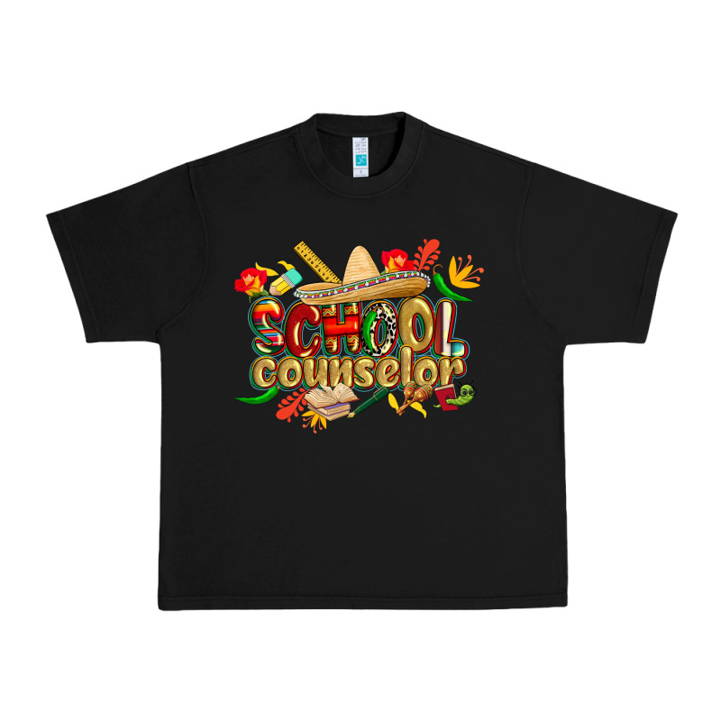 Cinco De Mayo School Counselor Urban Heavy Tee by CowGirlArtShop | Teevron
