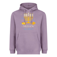 Lavender this is how we jew it funny jewish ugly hanukkah christmas Heavyweight Hoodie - minhPixels