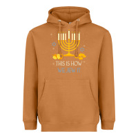 Meerkat this is how we jew it funny jewish ugly hanukkah christmas Heavyweight Hoodie - minhPixels