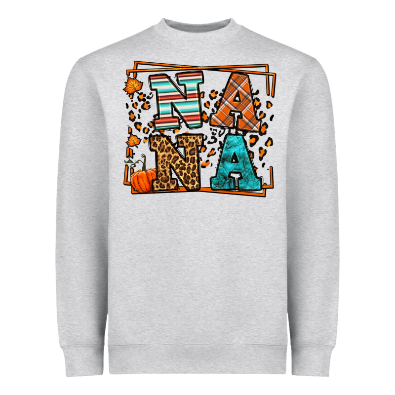 Fall Autumn Leopard Nana Heavyweight Sweatshirt by LillyAllenDesigns | Teevron