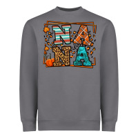 Storm Fall Autumn Leopard Nana Heavyweight Sweatshirt - LillyAllenDesigns