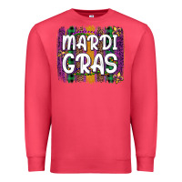 Cardinal mardi gras fleur de lis brush stroke Premium Sweatshirt - Artiststas
