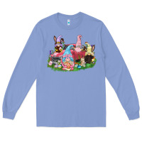 Colony Blue Easter gnomies truck  Easter Day Long Sleeve Tee - CowGirlArtShop