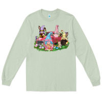 Matcha Easter gnomies truck  Easter Day Long Sleeve Tee - CowGirlArtShop