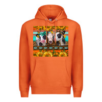 Carrot heifers and sunflowers Premium Hoodie - Jasminsmagicworld