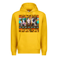 Lemon heifers and sunflowers Premium Hoodie - Jasminsmagicworld