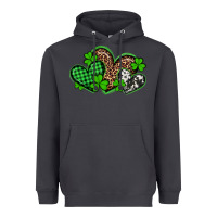 Smoke st patricks day western hearts Heavyweight Hoodie - Artiststas