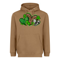 Toasted Coconut st patricks day western hearts Heavyweight Hoodie - Artiststas