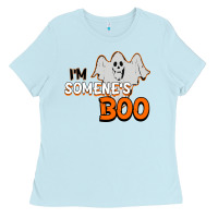 Baby Blue I'm Someone's Boo Halloween Ladies Tee - Bettercallsaul