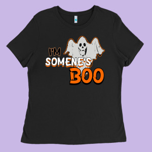I'm Someone's Boo Halloween Ladies Tee Designed By Bettercallsaul