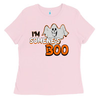 Bubblegum Pink I'm Someone's Boo Halloween Ladies Tee - Bettercallsaul