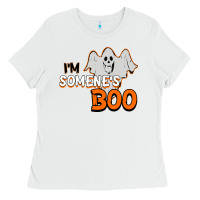 White I'm Someone's Boo Halloween Ladies Tee - Bettercallsaul