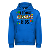 Cobalt i teach ausome kids Urban Hoodie - AdoDesignShop