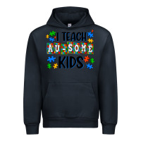 Navy i teach ausome kids Urban Hoodie - AdoDesignShop