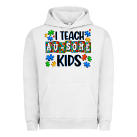 Pigment Lunar Rock i teach ausome kids Urban Hoodie - AdoDesignShop