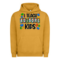 Pigment Peanut Butter i teach ausome kids Urban Hoodie - AdoDesignShop