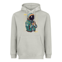 Moon Dust astronaut space travel retro aesthetic streetwear t shirt Heavyweight Hoodie - minhPixels