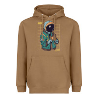 Toasted Coconut astronaut space travel retro aesthetic streetwear t shirt Heavyweight Hoodie - minhPixels