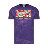 Cloud Purple cute pig Vintage Tee - TumblerDesignByShophia