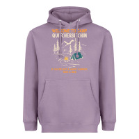 Lavender welcome to camp quitcherbitchin camping camp quitcherbitchin Heavyweight Hoodie - minhPixels