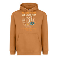 Meerkat welcome to camp quitcherbitchin camping camp quitcherbitchin Heavyweight Hoodie - minhPixels