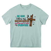 Arona he has taken my brokenness and turned it into my p Heavy Core Tee - Artiststas