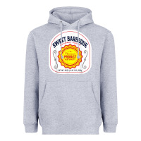 Heather Grey barbeque sauce diy costume matching couples groups halloween Heavyweight Hoodie - minhPixels