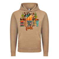 Vintage Coffee howdy fall Vintage Hoodie - CowGirlArtShop