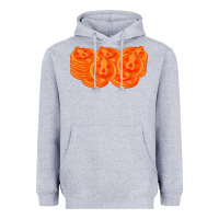 Heather Grey halloween pumpkin cookies t shirt Heavyweight Hoodie - minhPixels