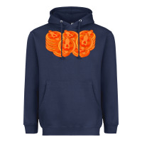 Navy halloween pumpkin cookies t shirt Heavyweight Hoodie - minhPixels