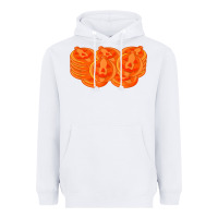 White halloween pumpkin cookies t shirt Heavyweight Hoodie - minhPixels