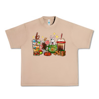 Burro Christmas coffee cups with Bull Terrier Urban Heavy Tee - RanaPortraitStore